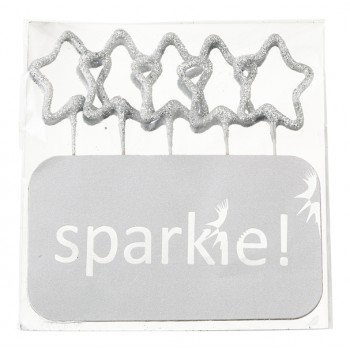 Case of 100 Star Shaped Sparklers