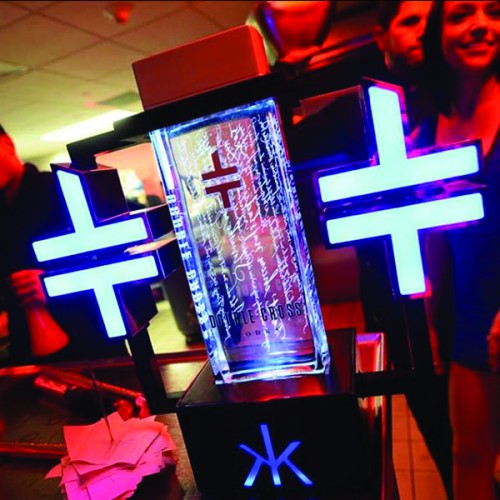 Individual Customised VIP Bottle Presenter 