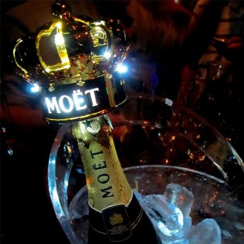 Customised LED Champagne Crowns