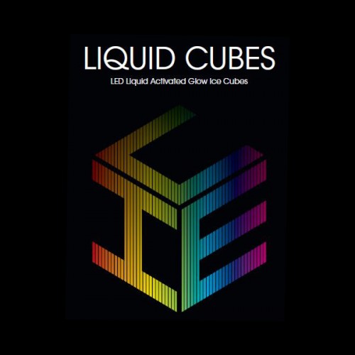Individual Liquid Activated LED Glow Ice Cube
